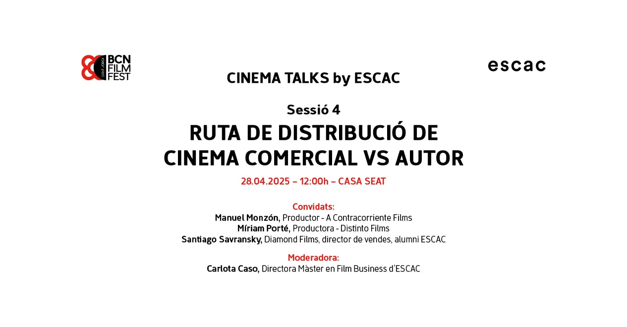 BCN Film Fest: Ruta de distribución de cine comercial vs autor