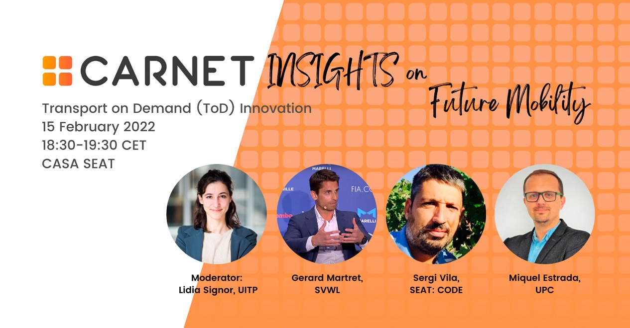 CARNET Insights: Transport on Demand Innovation