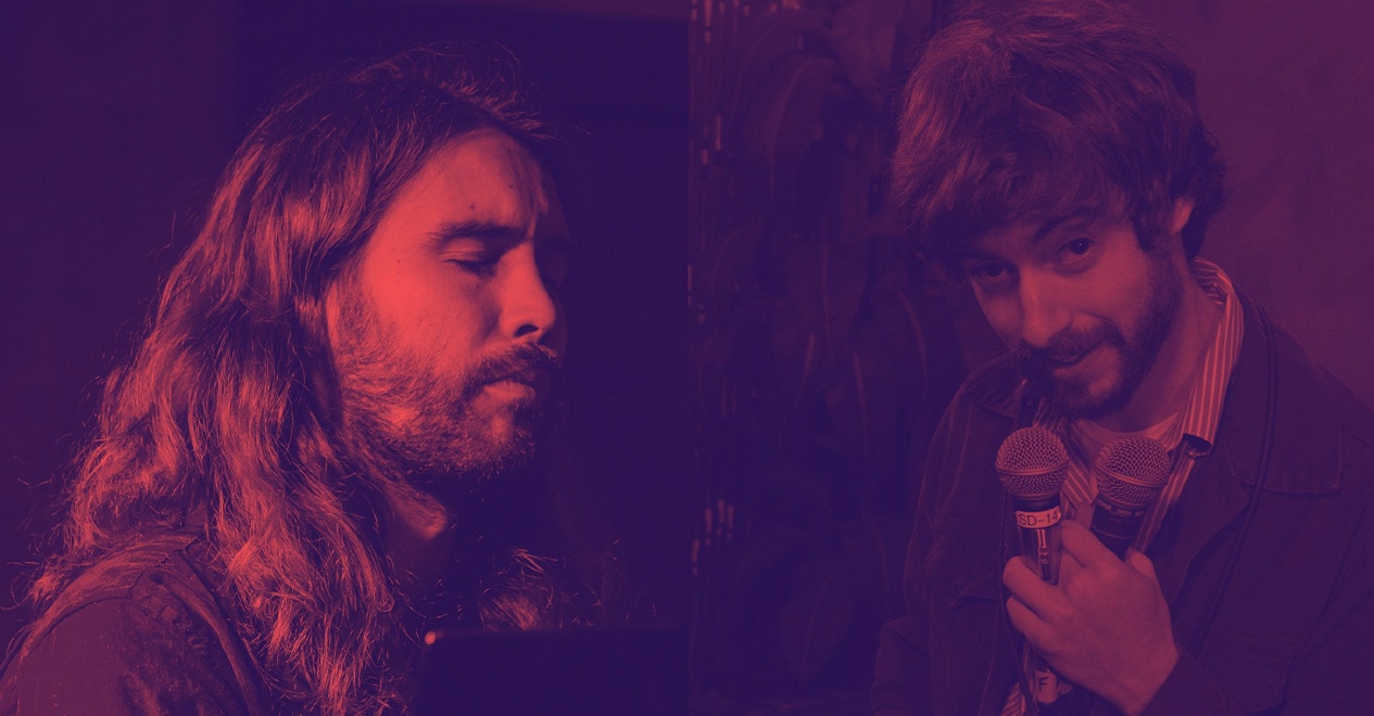 Jake Sherman and Lucas Delgado, in concert