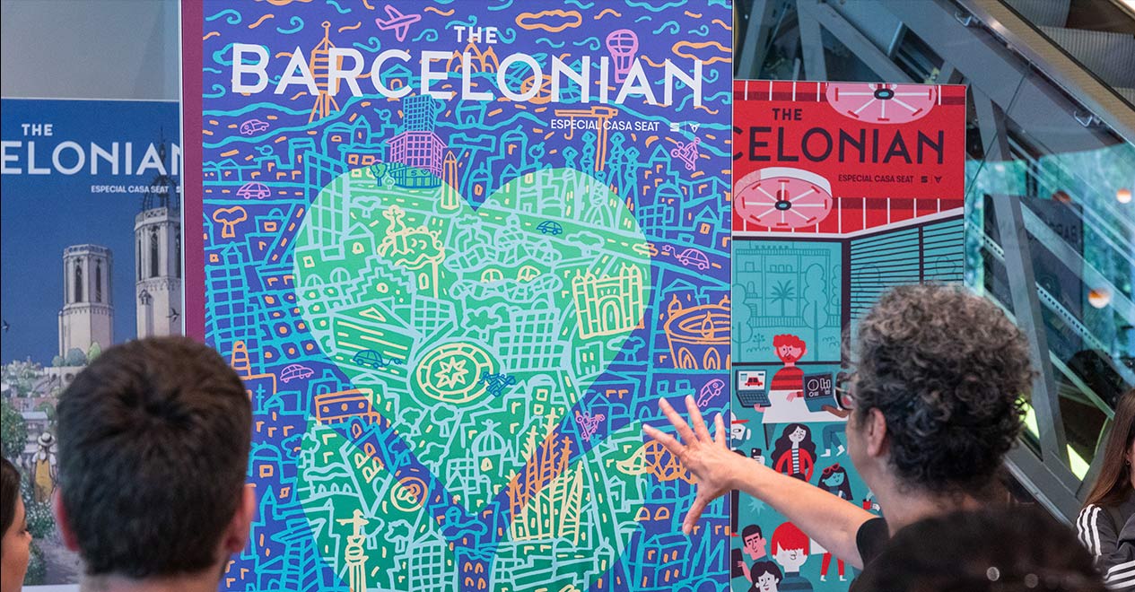 Visitas guiadas a la exposición Ilustrando Barcelona