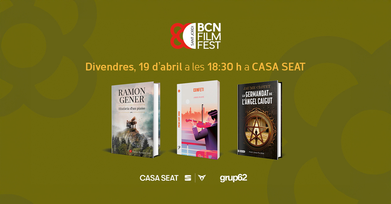 BCN Film Fest: llibres amb premi